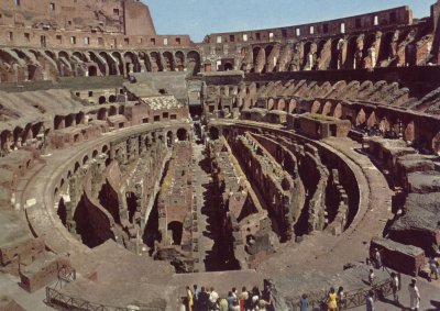 dclin de l'empire romain, colise de Tome