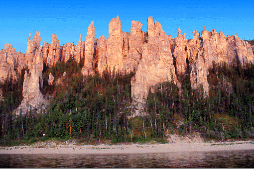 Les piliers de Lena (Yakoutie)