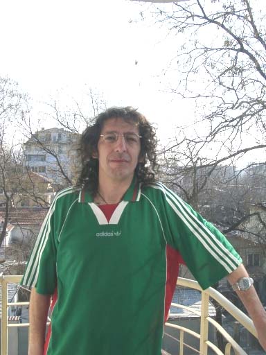 Pierre-Jean Varet sous le maillot de l'quipe nationale bulgare!